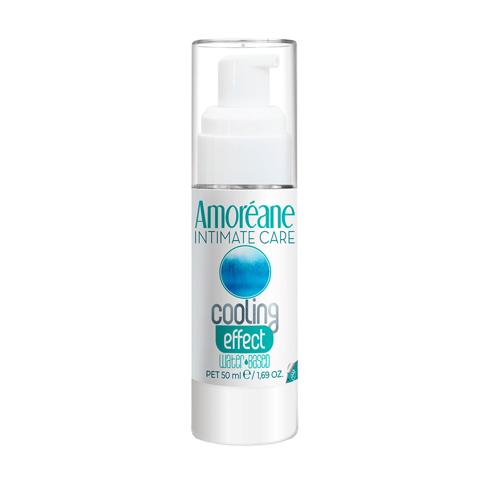 Інтимний гель-змазка Amoreane Cooling Effect Water Based на водній основі, 50 мл
